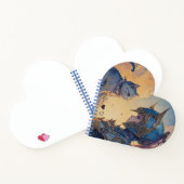 レディーナイトとノーブル猫スパイラルノート ノートブック (内部)