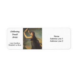 レディーハミルトンバイエリザベートヴィジーレブラン ラベル