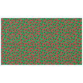 レディーバグかわいい1歳の誕生日パーティー テーブルクロス (正面(横))