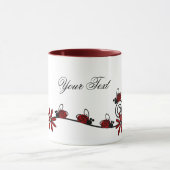 レディーバグのルールのマグ マグカップ (中央)