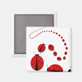 レディーバグの行進 マグネット (正面/裏面)