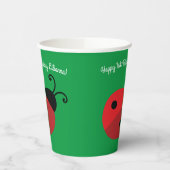 レディーバグカワイトキッズ第1誕生日パーティー 紙コップ (左)