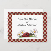 レディーバグズレシピカード ポストカード (正面/裏面)