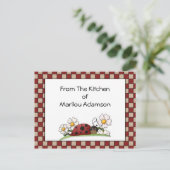 レディーバグズレシピカード ポストカード (スタンド正面)