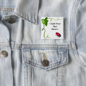 レディーバグボタン 缶バッジ (インサイチュ)