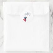 レディーバグラベル ラウンドシール (バッグ)