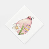 レディーバグ復活卵 スタンダードランチョンナプキン (角)