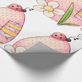 レディーバグ復活卵 ラッピングペーパー