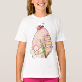 レディーバグ復活卵 Tシャツ (正面)