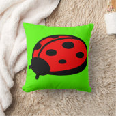 レディーバグ装飾用クッション クッション (ブランケット)
