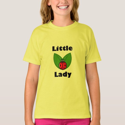 レディーバグ3枚 – 女子の基本Tシャツ Tシャツ (正面)