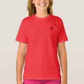 レディーバグ3枚 – 女子の基本Tシャツ Tシャツ (正面)