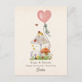 レディーバグ&キス教室バレンタイン写真 ポストカード (正面)