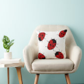 レディーバグ クッション (椅子)