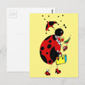 レディーバグ ポストカード (正面/裏面)