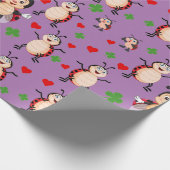 レディーバグ ラッピングペーパー (角)