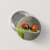 レディーバグ 虫 ピンバッジ (正面&裏面)