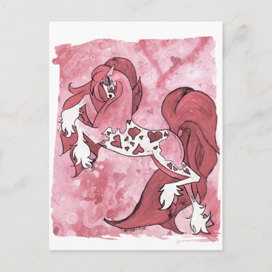 レディーバレンタイン シーズンポストカード (正面)