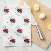 レディーバード キッチンタオル (四つ折り)