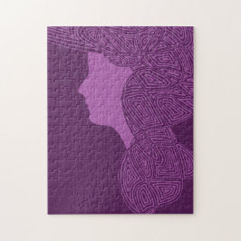 レディーパープル ジグソーパズル