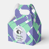 レディービッグハットダービーブライダルシャワーゲーブル フェイバーボックス (正面サイド)