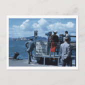 レディービューズアルカトラズ望遠鏡1950sレトロ ポストカード (正面)