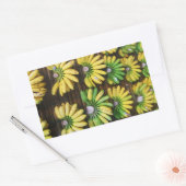 レディーフィンガーバナナ～エッグバナナ(กล้วยไข่) 長方形シール (封筒)