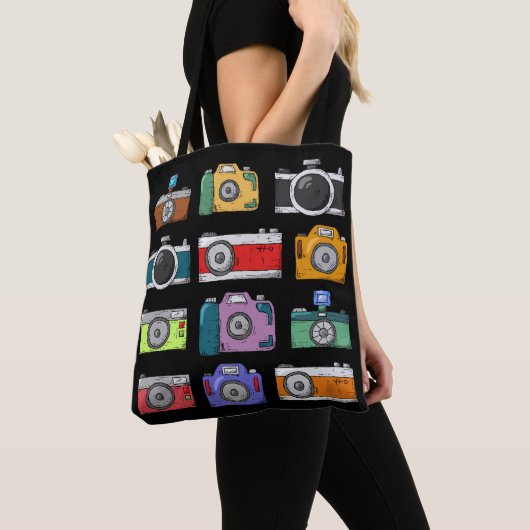 レディーフォトグラファー用カメラトートバッグ財布 トートバッグ (クローズアップ)