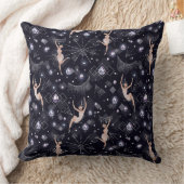 レディーフラッパーズグラムブラックアンドグレーデザイン クッション (ブランケット)