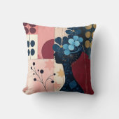 レディーフラワー – 枕を通して クッション (正面)