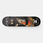 レディーブラックコルセア スケートボード (横)