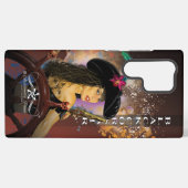 レディーブラックコルセア SAMSUNG GALAXYケース (裏面横)