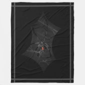 レディーブラック フリースブランケット (正面)