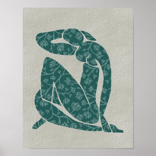 レディーブルーマティス再訪問プリントポスター紙 ポスター (正面)