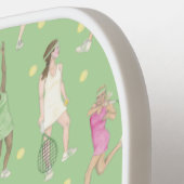 レディープレイヤーズピックルパーソナライズされたボールパドル ピックルボールラケット (左詳細)