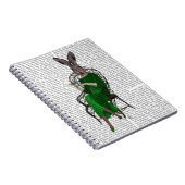 レディーベラウサギお茶を飲む2 ノートブック (右側)