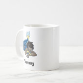 レディーマーメイド名前をカスタムする コーヒーマグカップ (正面左)