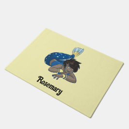 レディーマーメイド名前をカスタムする ドアマット