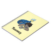 レディーマーメイド名前をカスタムする ノートブック (左側)