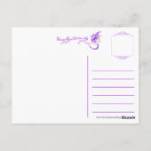 レディーミッドナイト葉書 ポストカード (裏面)