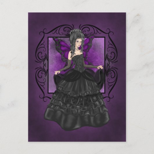 レディーミッドナイト葉書 ポストカード (正面)