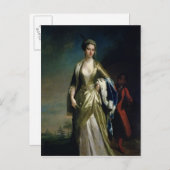 レディーメアリーウォートリーモンタグ， c.1725 ポストカード (正面/裏面)