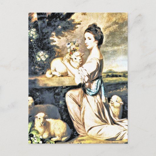 レディーメアリーレスリー ポストカード (正面)