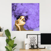 レディーメルロアートポスター ポスター (ホームオフィス)