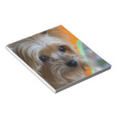 レディーヨークシャーテリアパピー ノートパッド (アングル)