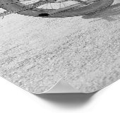 レディーライディングバイク, 1937.ヴィンテージ写真 ポスター (角)