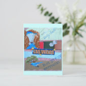 レディーラックコラージュ ポストカード (スタンド正面)