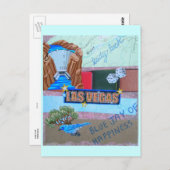 レディーラックコラージュ ポストカード (正面/裏面)