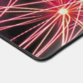 レディーリバティ花火バックグラウンドお祝い7月 デスクマット (コーナー)