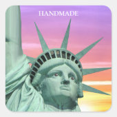 レディーリバティ&サンライズハンドメイド スクエアシール (正面)